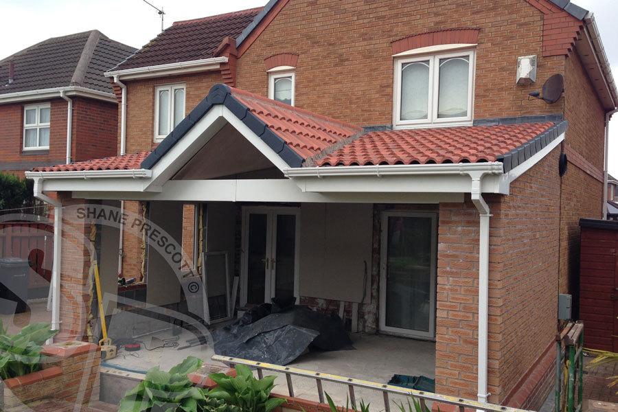 Pictures of shane prescott home extension
